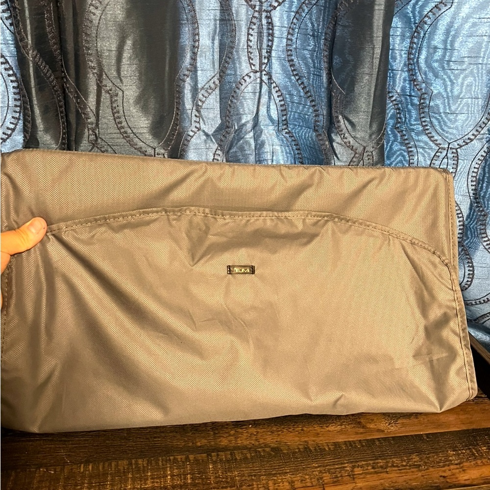 Tumi grey garment travel bag